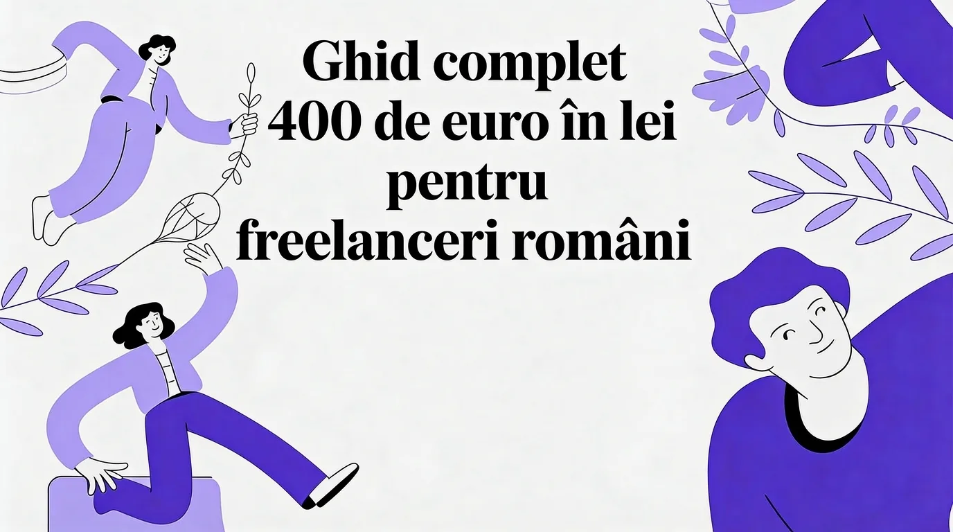 Cum să câștigi 400 de euro în lei azi: Ghidul freelancerului deștept