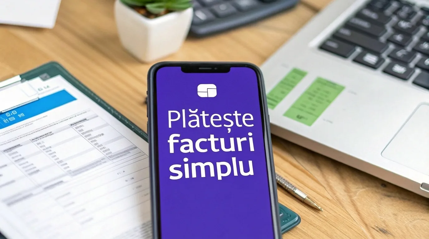 Aplicația de platit facturi: Câștigă timp și oportunități, astăzi