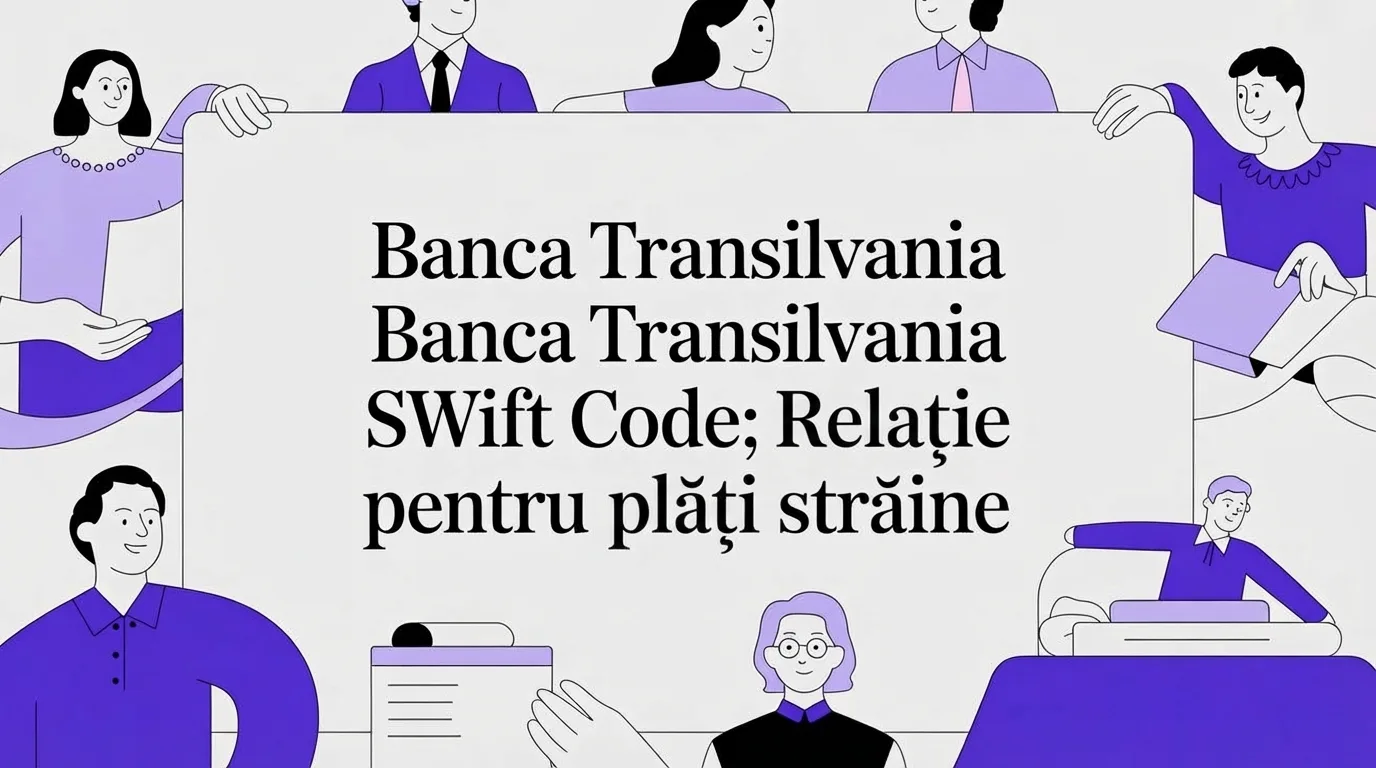 Codul SWIFT Banca Transilvania: Cheia ta pentru a fi plătit azi din străinătate