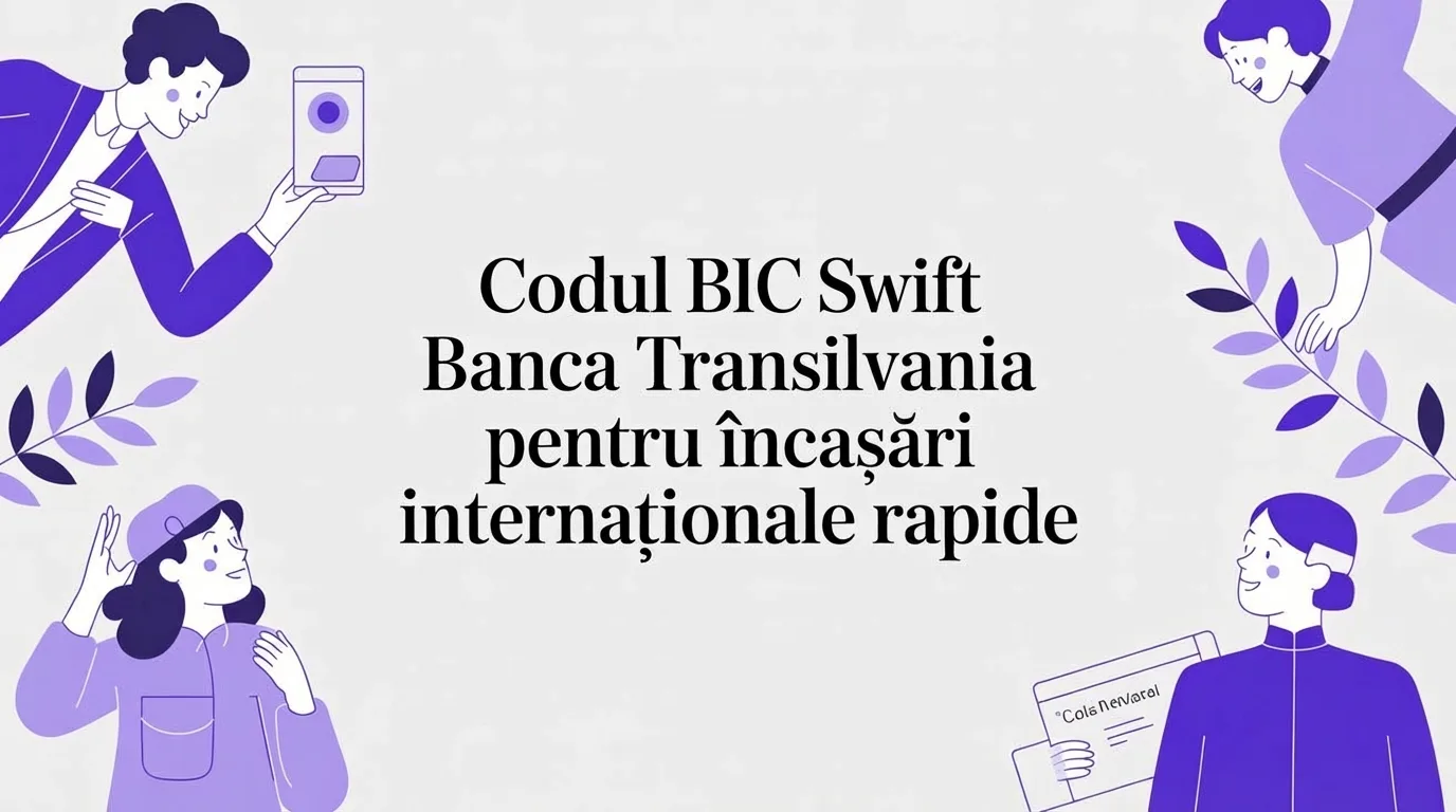 Codul BIC SWIFT Banca Transilvania: Ghidul tău pentru a încasa online rapid