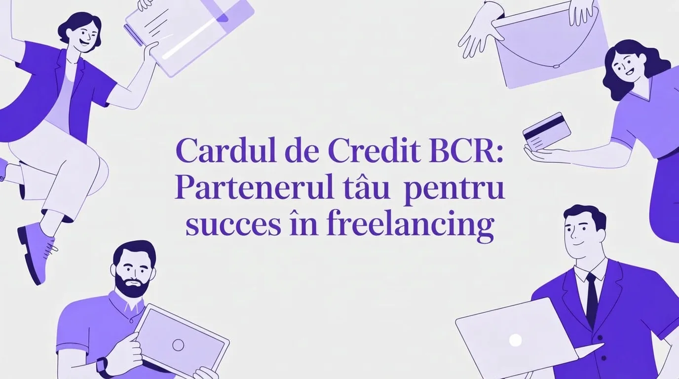 Card de credit BCR: Fă primul pas spre independența ta financiară