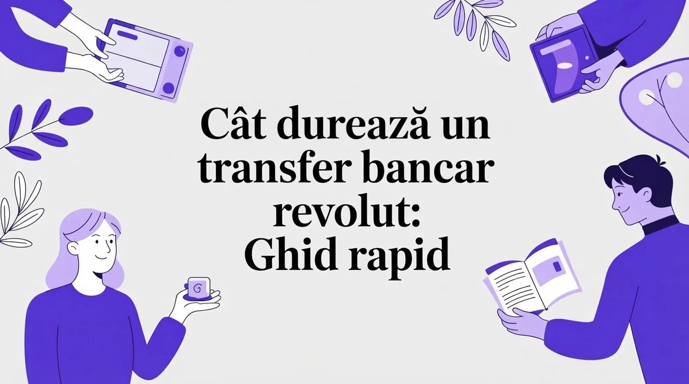 Cât durează un transfer bancar Revolut? Ghidul complet pentru încasări rapide