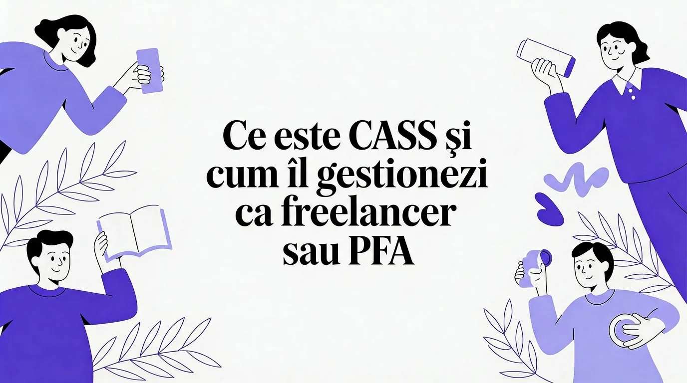 Ce este CASS și cum îl gestionezi ca freelancer sau creator de conținut