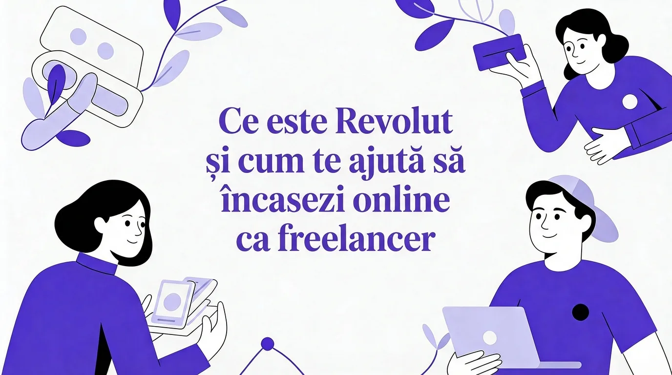 Ce este Revolut și cum te ajută să încasezi bani azi ca freelancer, creator sau antreprenor