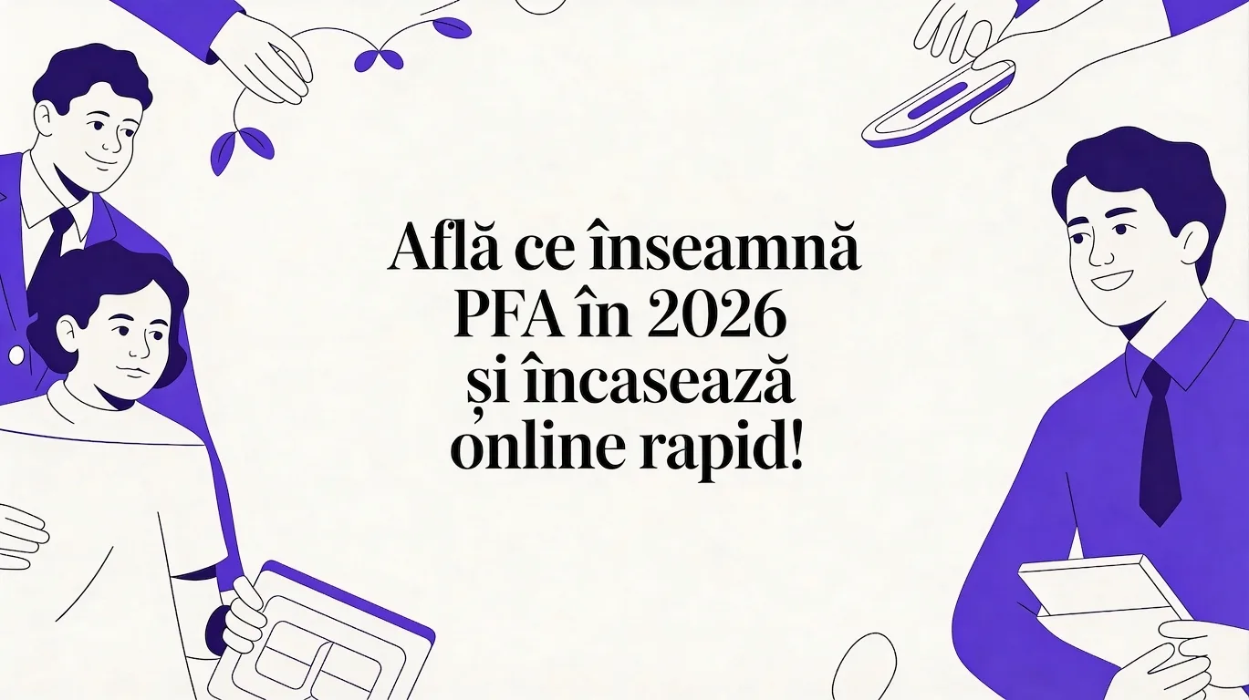 Află ce inseamna pfa în 2026 și încasează online rapid!