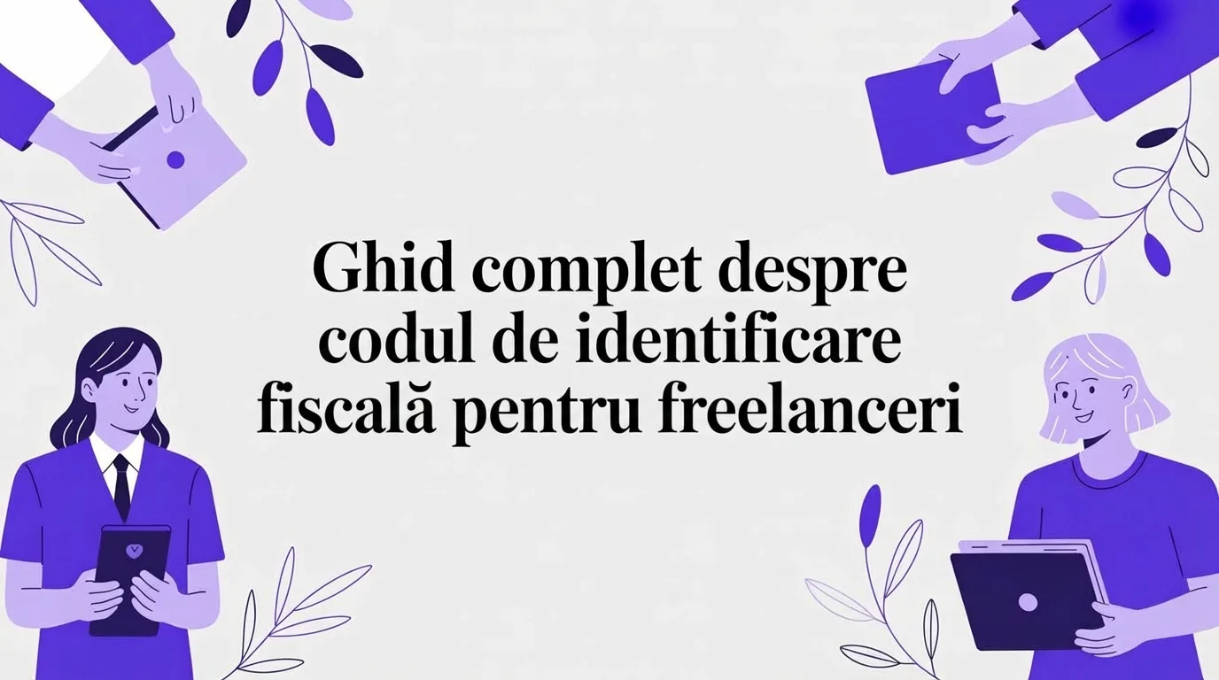 Ghid complet despre cod de identificare fiscala pentru freelanceri