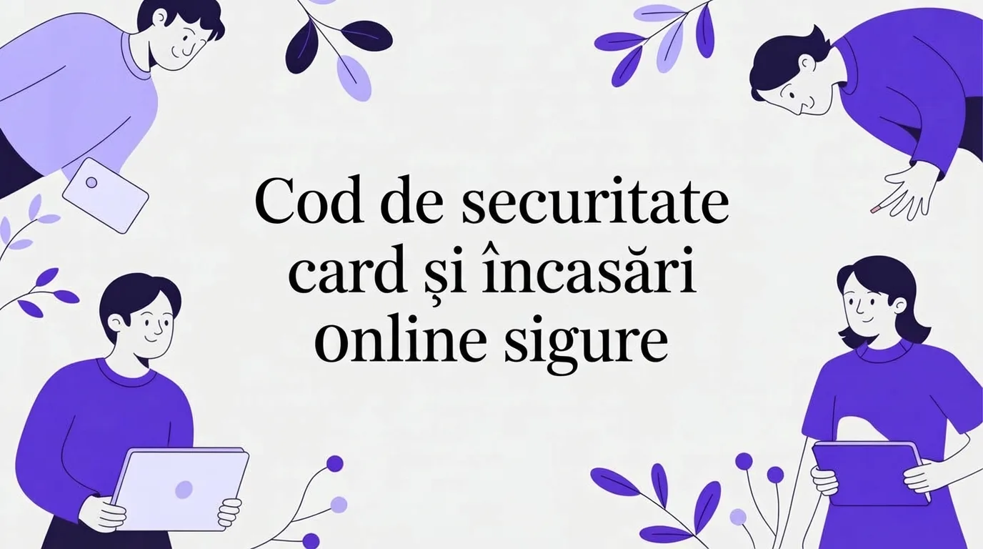 Cod de securitate card: Cheia ta pentru încasări online rapide și sigure