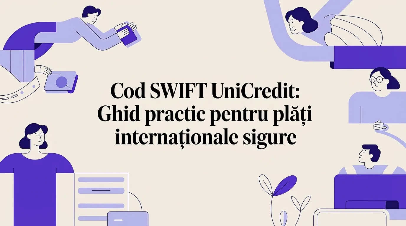 Cod SWIFT UniCredit: Cheia ta pentru a încasa bani rapid din străinătate