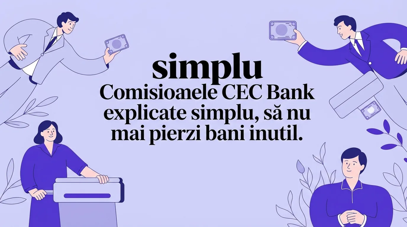 Cum să te folosești inteligent de comisioane CEC Bank și să câștigi bani online azi