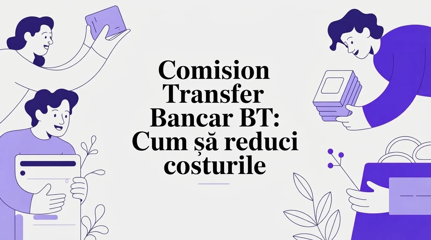 Comision Transfer Bancar BT: Ghidul tău pentru încasări rapide, fără costuri ascunse
