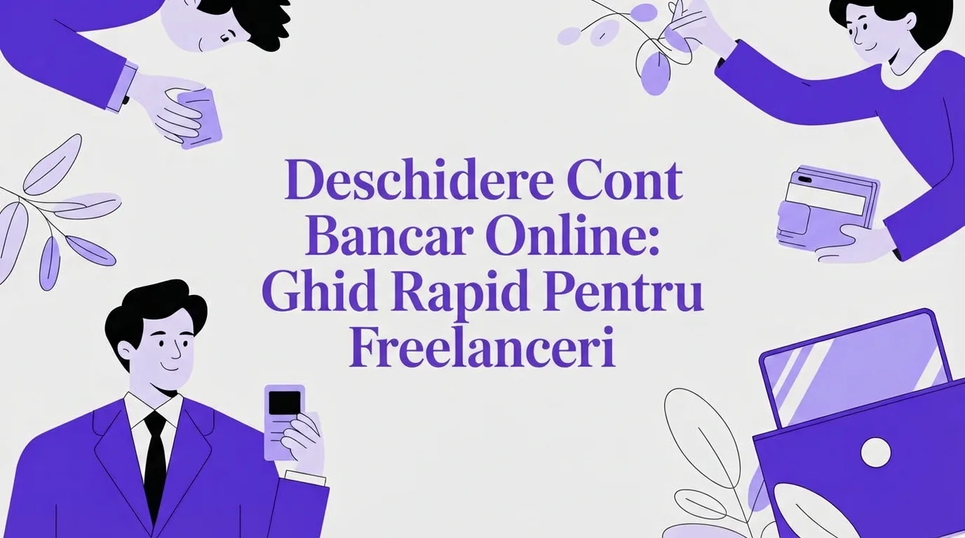 Deschidere cont bancar online: Cum încasezi primii bani astăzi