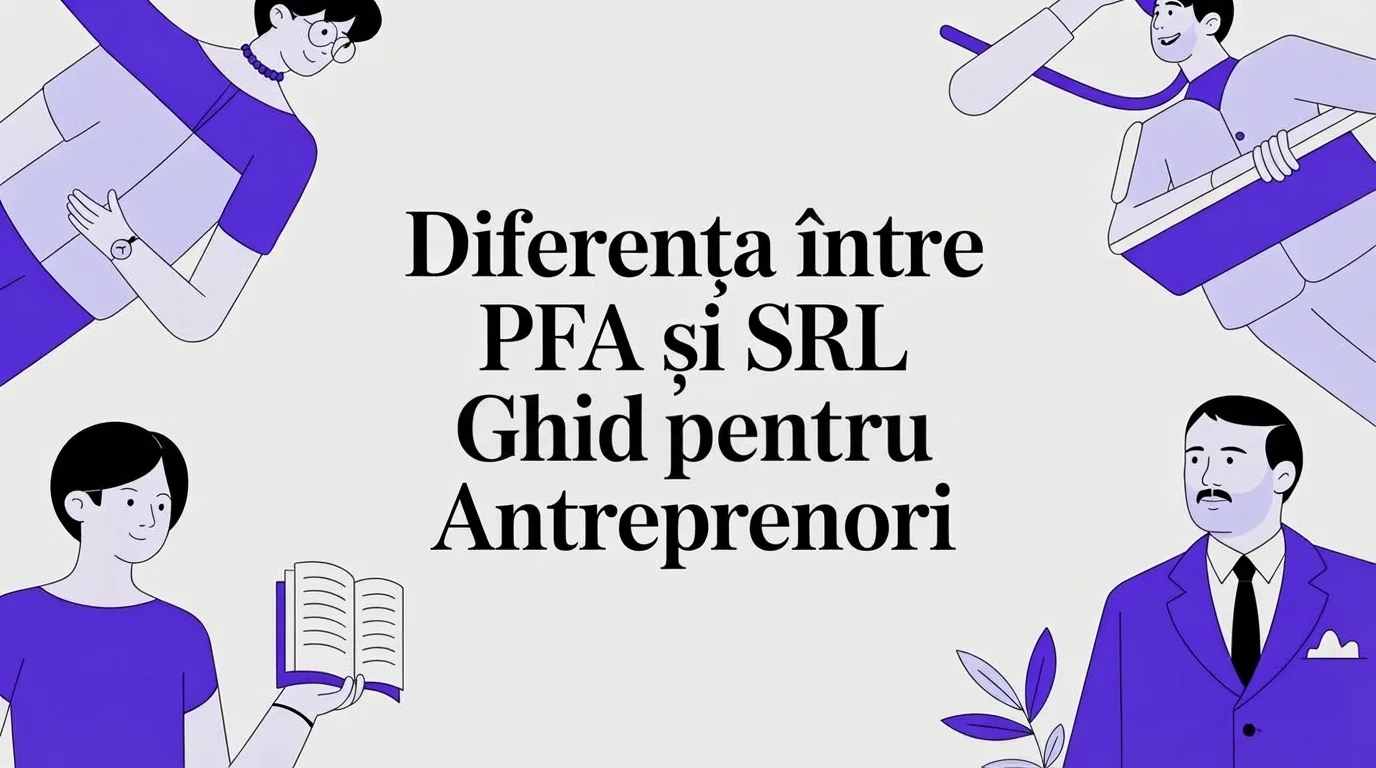 PFA sau SRL: Cum alegi fundația afacerii tale pentru succes rapid