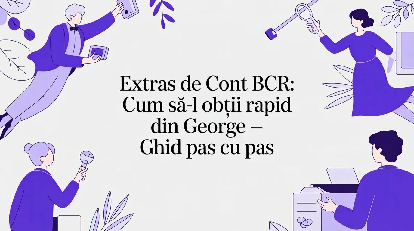 Extras de cont BCR: Cum îl obții rapid și îl transformi într-o rampă de lansare pentru afacerea ta