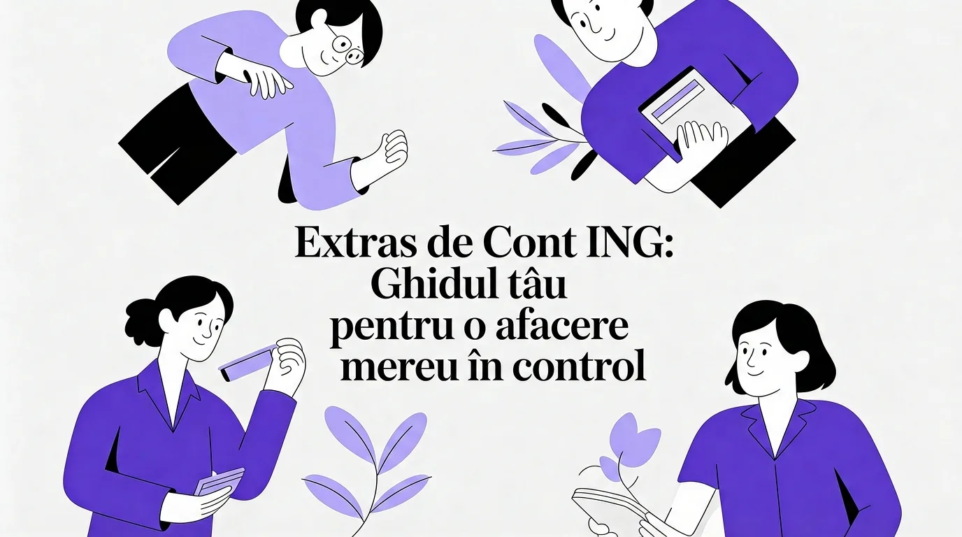 Extras de cont ING: cum să-l transformi într-o unealtă de succes pentru afacerea ta