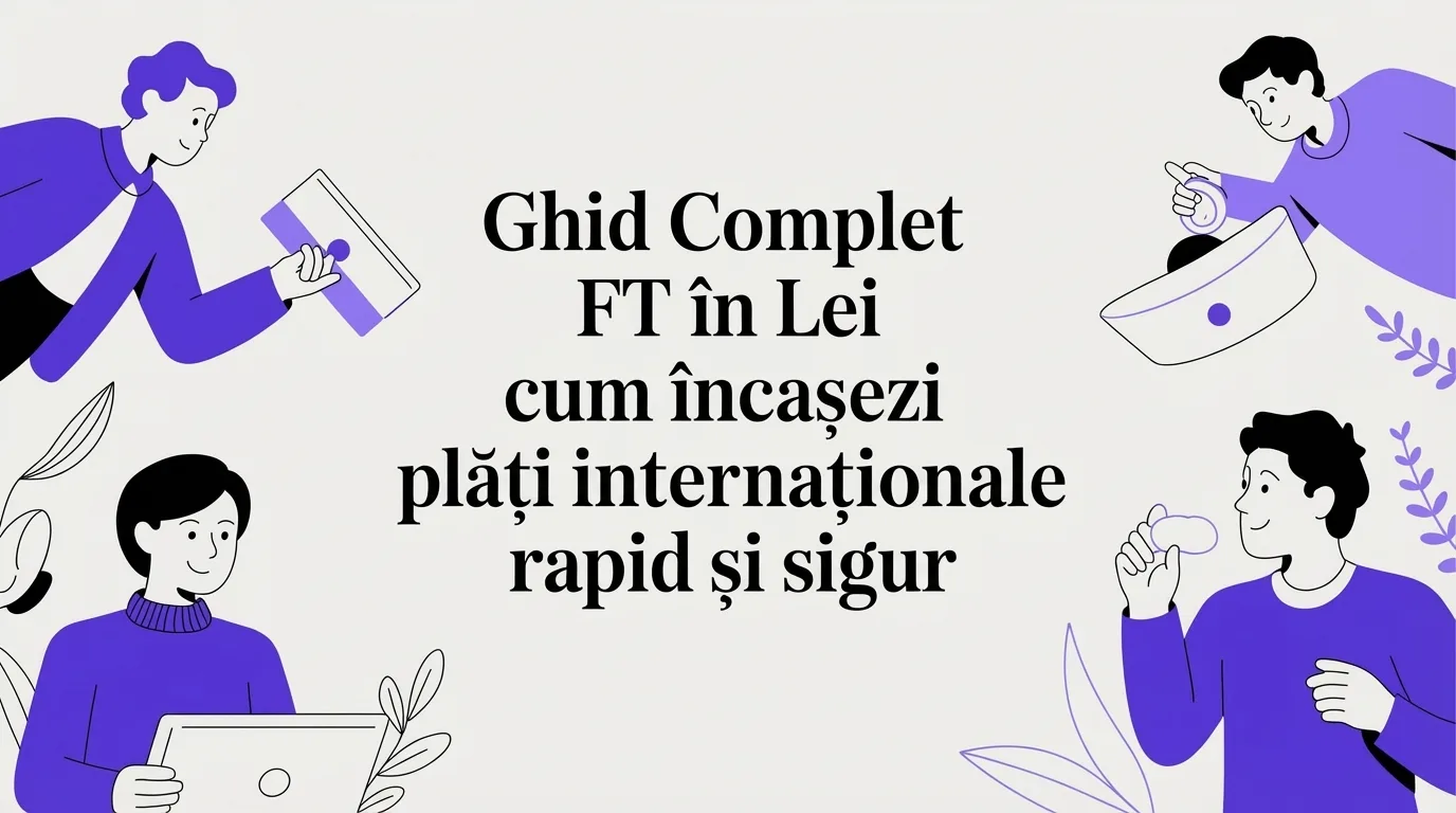 Ghid complet ft în lei: Cum să încasezi plăți internaționale azi