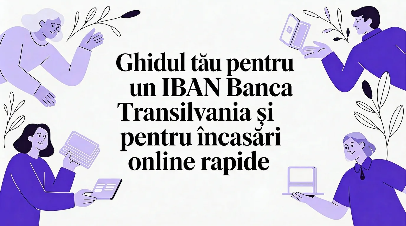Ghidul tău pentru un IBAN Banca Transilvania și încasări online rapide