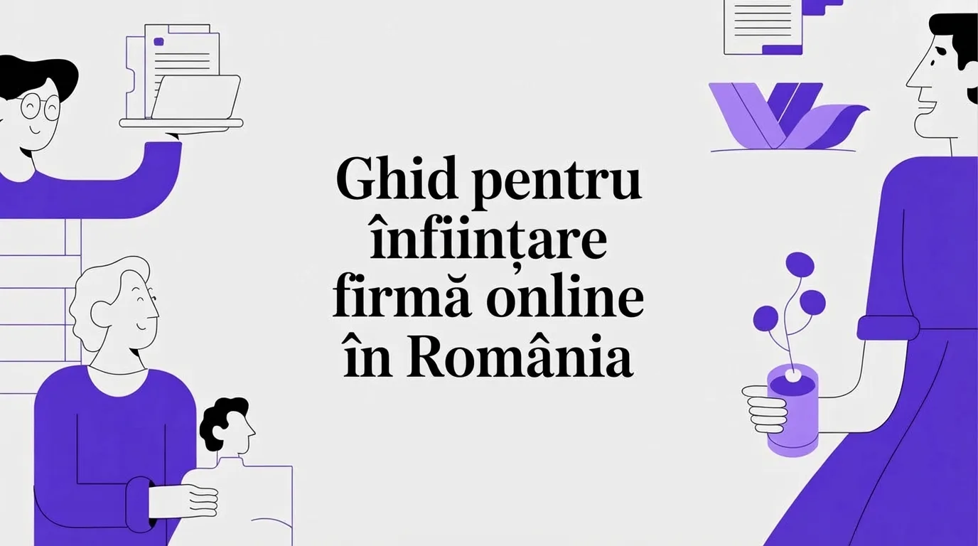 Ghid pentru infiintare firma online în România