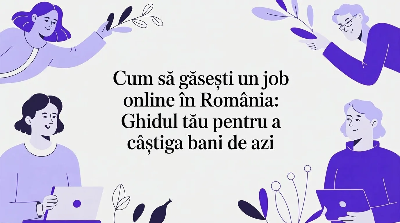 Cum să Găsești un Job Online în România: Ghidul Tău pentru a Câștiga Bani de Azi