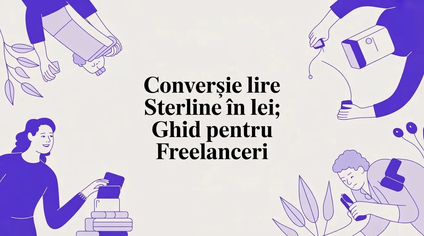 Conversie lire sterline în lei: ghidul tău pentru a încasa online rapid