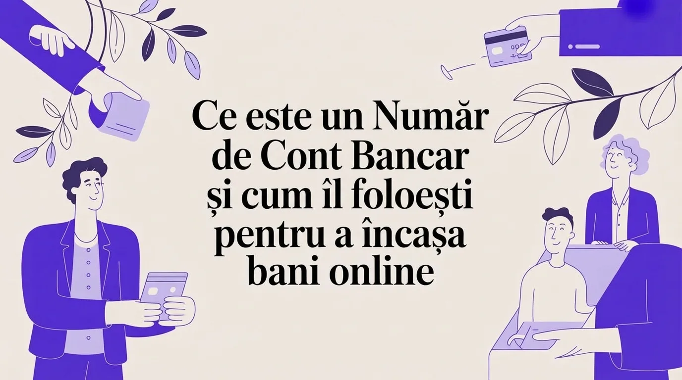 Nr Cont Bancar: Ghidul tău pentru a încasa bani online chiar azi
