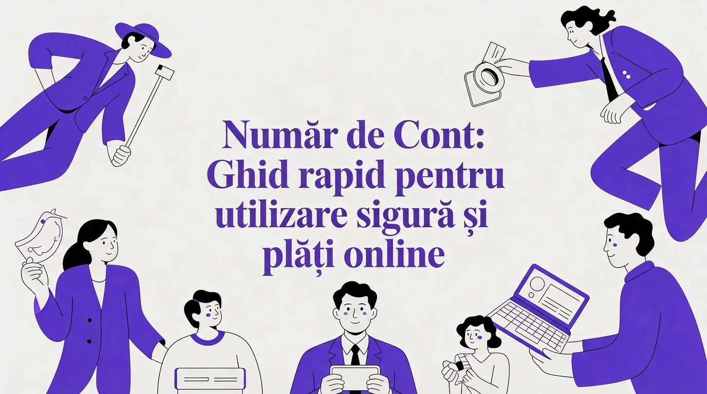 Numar de cont: Ghidul tău pentru a încasa bani online, chiar de azi