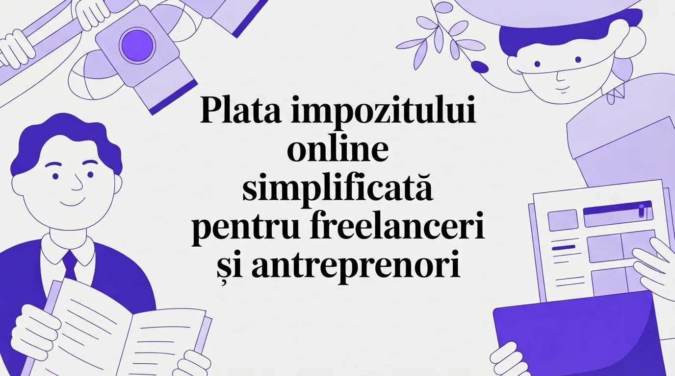 Plata impozit online: Ghidul tău pentru a câștiga timp și a investi în afacerea ta