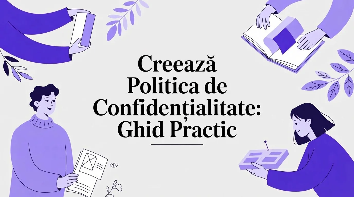 Politica de confidentialitate: Ghidul tău pentru a câștiga încredere și clienți