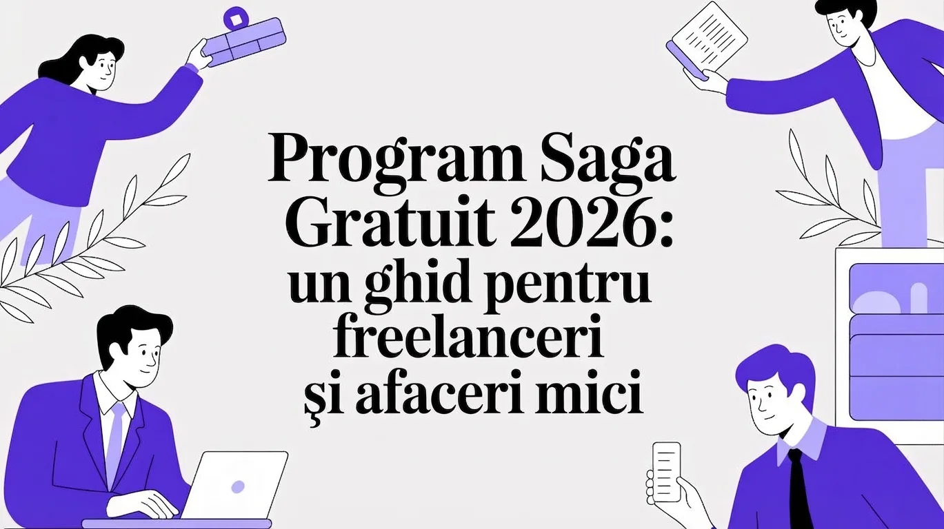 Program SAGA gratuit 2026: Ghidul tău pentru a porni afacerea azi