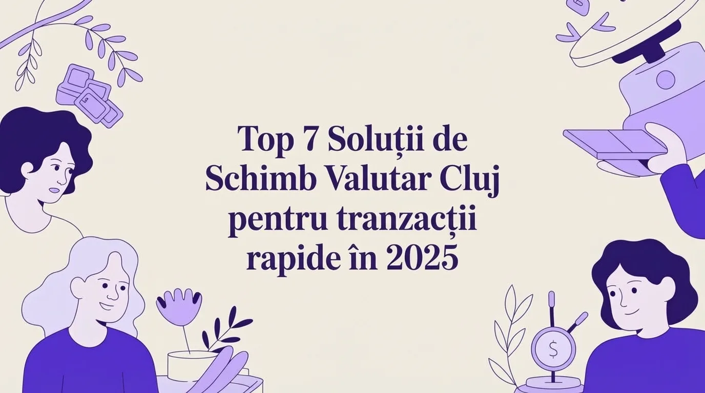 Top 7 soluții de schimb valutar Cluj pentru tranzacții rapide în 2025