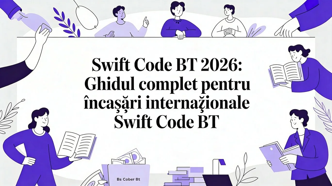 Codul SWIFT BT: Ghidul tău rapid pentru încasări fără stres