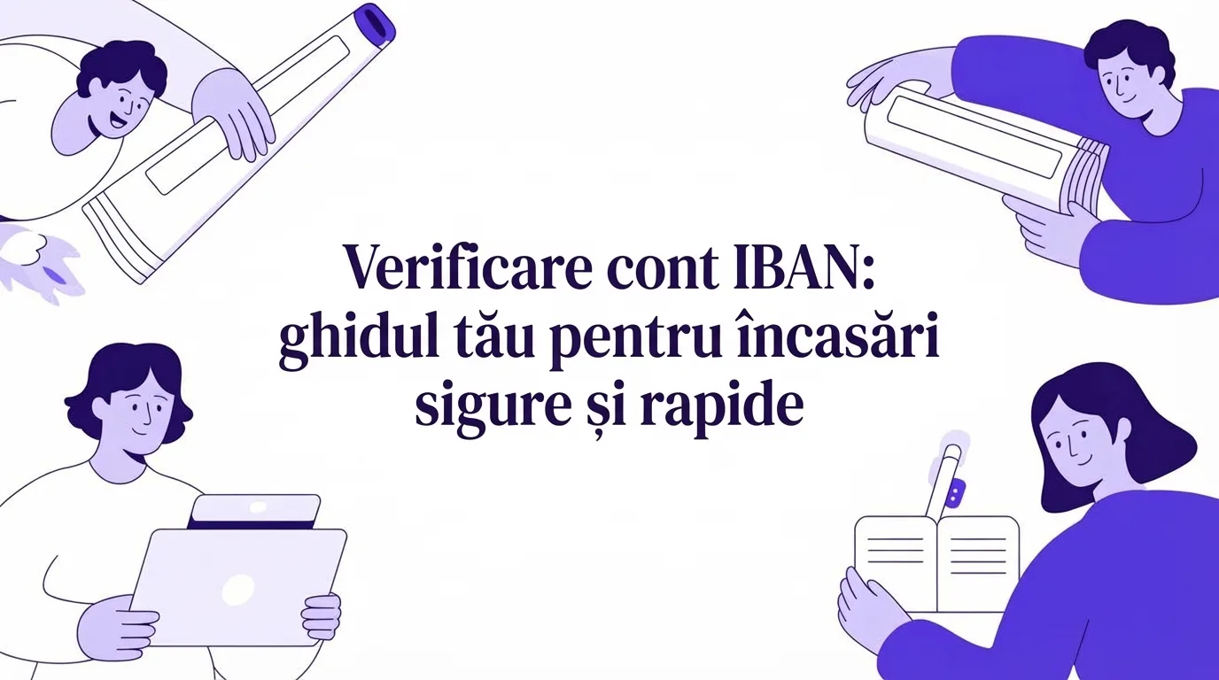 Verificare cont IBAN: Ghidul tău pentru încasări sigure și rapide